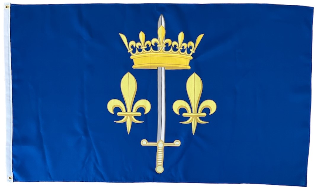 Joan Of Arc Flag 150 x 90cm - Custom Flag Australia