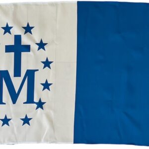 The Miraculous Medal Flag