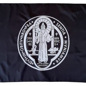 The Black St Benedict Medal Flag.