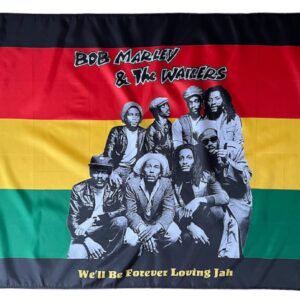 BOB MARLEY AND THE WAILERS FLAG
