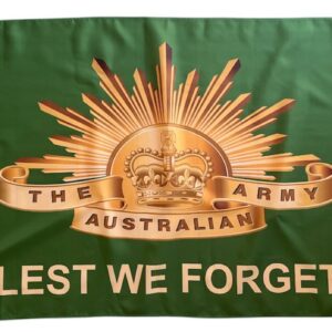 Lest We Forget Flag