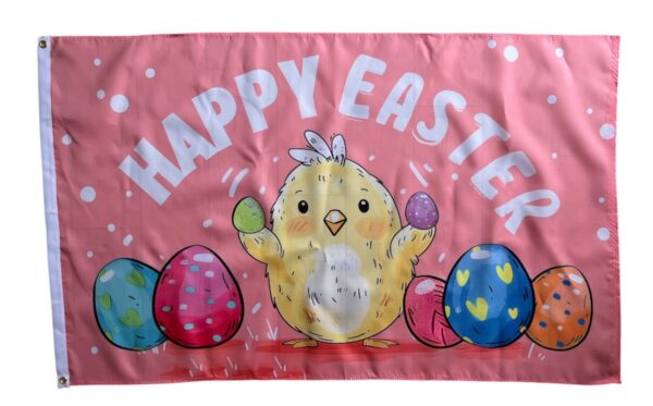 Happy Easter Flag