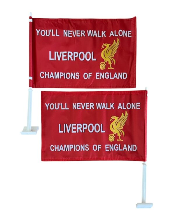 Liverpool football flags