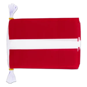 Latvia Flag Bunting